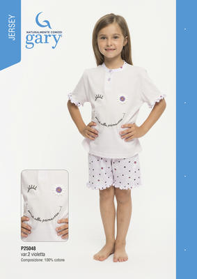 PIGIAMA BAMBINA M/M P25048 Tellini S.r.l. Ingrosso Abbigliamento